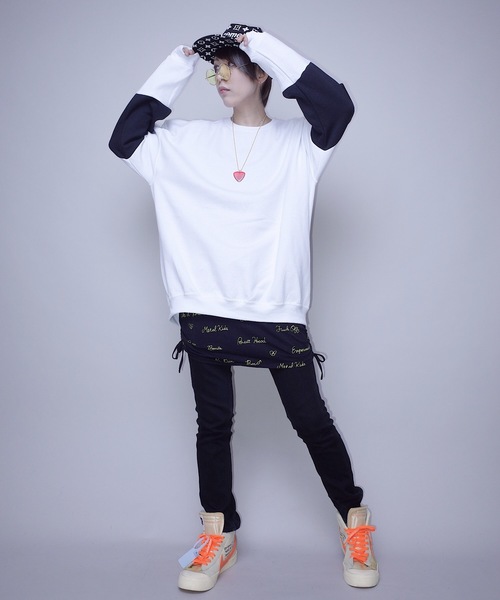 JERZEES（ジャージーズ）の「JERZEES LIMITED CREW SW F/ ジャージーズリミテッドクルースウェット（スウェット・レディース・ホワイト系その他3/ブラック系その他3/ホワイト系その他/ブラック系その他/ブラック系その他2/ホワイト系その他2・X-LARGE）」の8枚目の写真