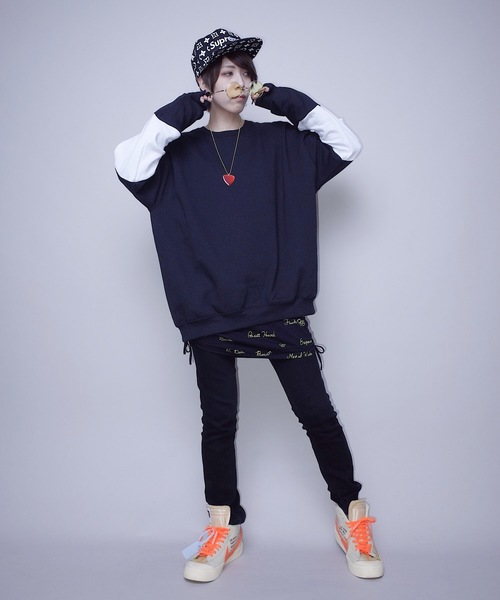 JERZEES（ジャージーズ）の「JERZEES LIMITED CREW SW F/ ジャージーズリミテッドクルースウェット（スウェット・レディース・ホワイト系その他3/ブラック系その他3/ホワイト系その他/ブラック系その他/ブラック系その他2/ホワイト系その他2・X-LARGE）」の16枚目の写真