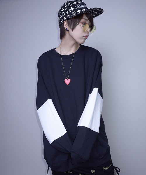 JERZEES（ジャージーズ）の「JERZEES LIMITED CREW SW F/ ジャージーズリミテッドクルースウェット（スウェット・レディース・ホワイト系その他3/ブラック系その他3/ホワイト系その他/ブラック系その他/ブラック系その他2/ホワイト系その他2・X-LARGE）」の20枚目の写真