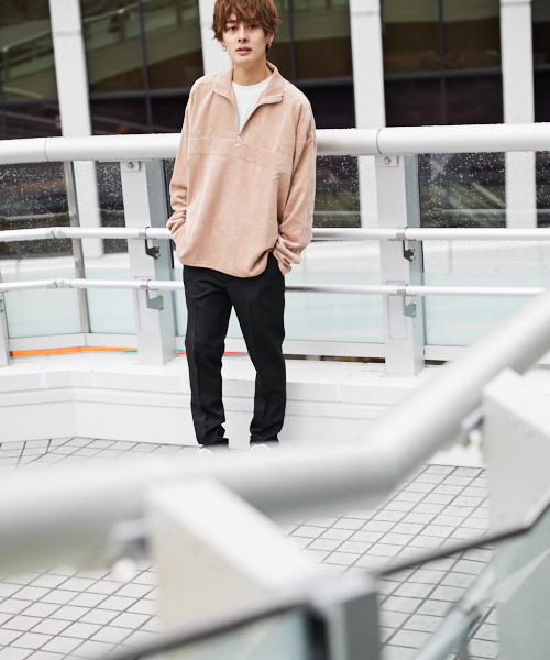 kutir（クティール）の「スキニー スラックス テーパードパンツ（スラックス・メンズ・チャコールグレー/ブラック/ライトベージュ・SMALL/MEDIUM/LARGE）」の8枚目の写真