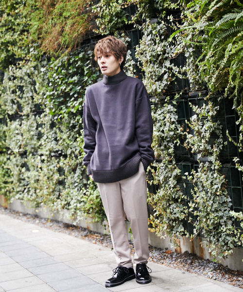 kutir（クティール）の「スキニー スラックス テーパードパンツ（スラックス・メンズ・チャコールグレー/ブラック/ライトベージュ・SMALL/MEDIUM/LARGE）」の14枚目の写真