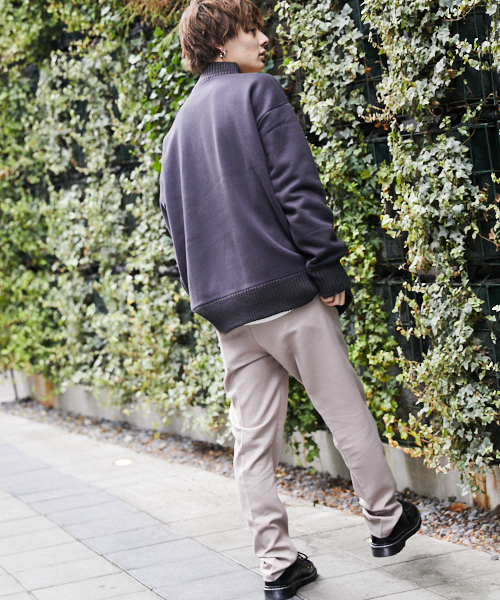 kutir（クティール）の「スキニー スラックス テーパードパンツ（スラックス・メンズ・チャコールグレー/ブラック/ライトベージュ・SMALL/MEDIUM/LARGE）」の16枚目の写真