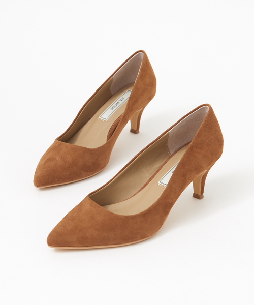 OFUON（オフオン）の「スエード切り替えパンプス（パンプス）」 WEAR