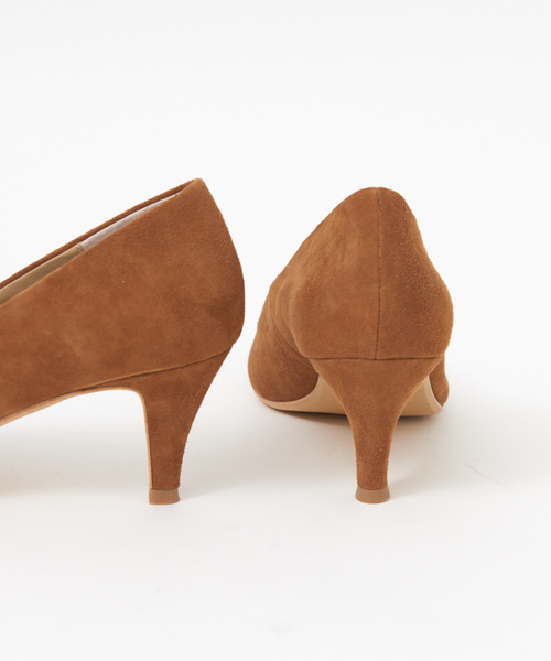 Rouge vif（ルージュヴィフ）の「スエードパンプス（パンプス）」 WEAR