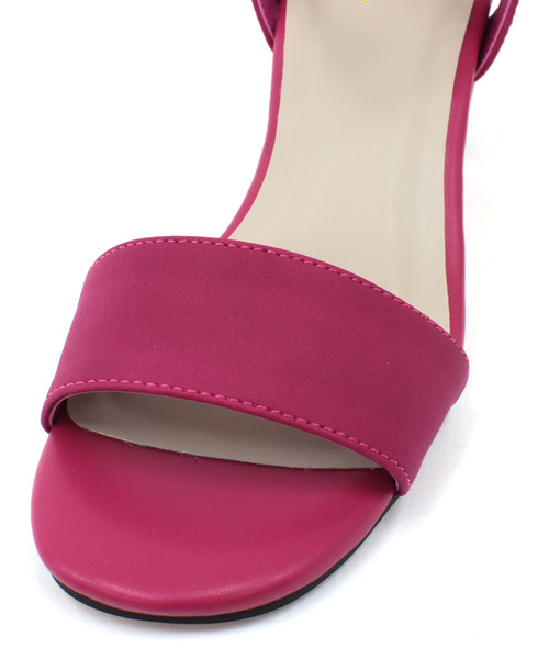 RiiiKa（リーカ）の「シンプルベルトヒールサンダル【RiiiKa/リーカ】（サンダル・レディース・ブラック/ベージュ/ピンク/グリーン・LL/S/M/L）」の15枚目の写真