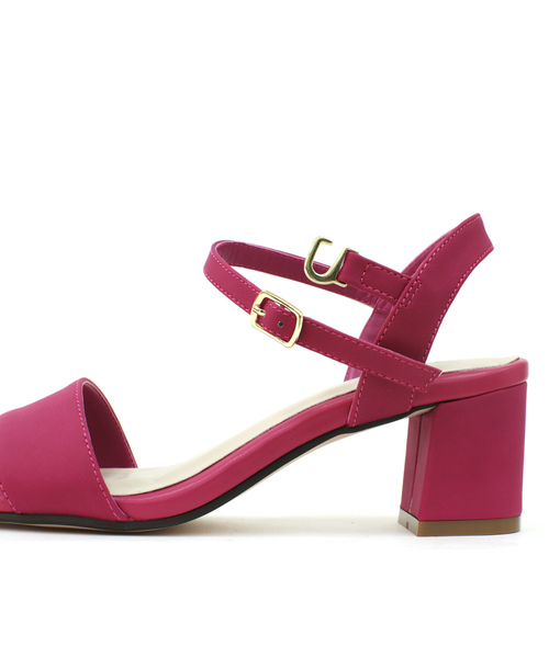 RiiiKa（リーカ）の「シンプルベルトヒールサンダル【RiiiKa/リーカ】（サンダル・レディース・ブラック/ベージュ/ピンク/グリーン・LL/S/M/L）」の12枚目の写真