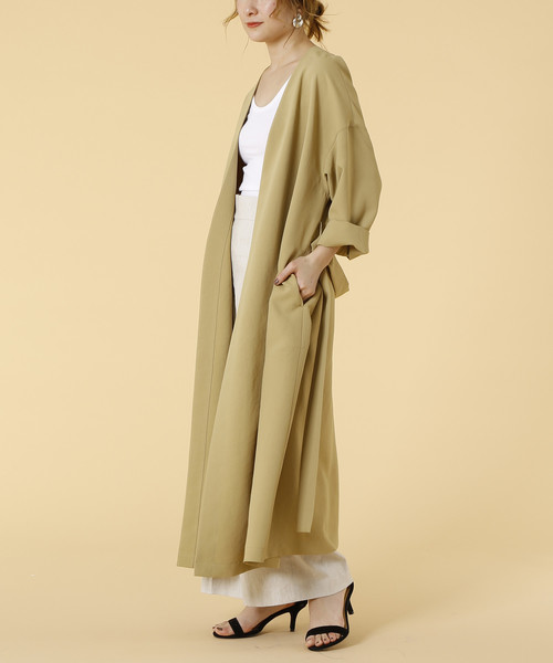 バビロン ラムウールロングコート 辺見えみりさん着用 バビロン ラムウールロングコート 辺見えみりさん着用