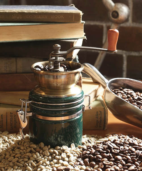 DULTON(ダルトン)の「COFFEE MILL ''TERRA'' / コーヒーミル "テラ"(キッチンツール・メンズ・ブルー/グリーン・FREE)」の10枚目の写真