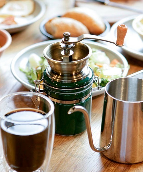 DULTON(ダルトン)の「COFFEE MILL ''TERRA'' / コーヒーミル "テラ"(キッチンツール・メンズ・ブルー/グリーン・FREE)」の8枚目の写真