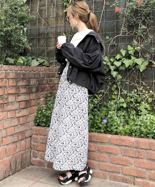 EPIMI E'PIMMY(エピミエピミー)の「ボリューム袖マウンテンパーカー(マウンテンパーカー・レディース・ブラック/ベージュ/アイボリー/ピンクベージュ/グリーン系その他・MEDIUM)」の15枚目の写真