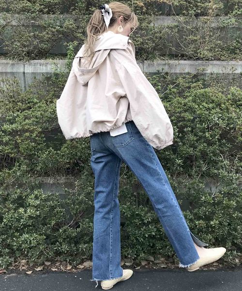 EPIMI E'PIMMY(エピミエピミー)の「ボリューム袖マウンテンパーカー(マウンテンパーカー・レディース・ブラック/ベージュ/アイボリー/ピンクベージュ/グリーン系その他・MEDIUM)」の16枚目の写真