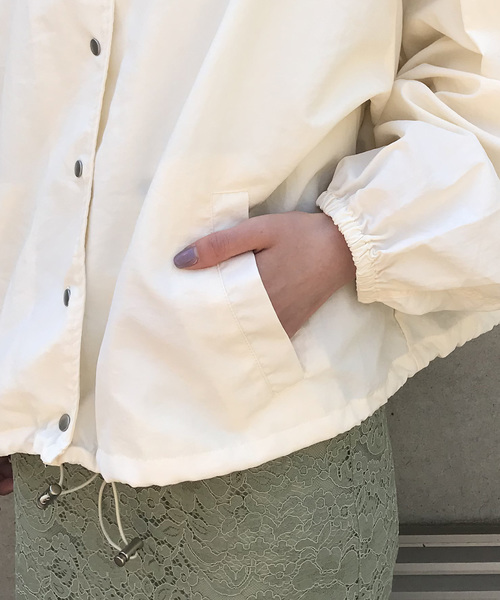 EPIMI E'PIMMY(エピミエピミー)の「ボリューム袖マウンテンパーカー(マウンテンパーカー・レディース・ブラック/ベージュ/アイボリー/ピンクベージュ/グリーン系その他・MEDIUM)」の21枚目の写真