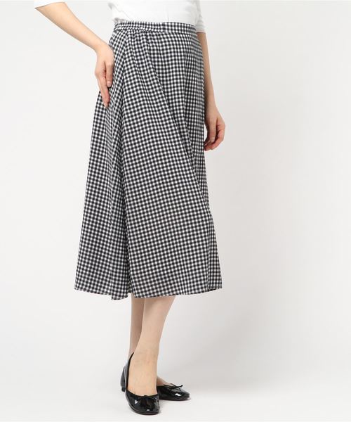 Petit Honfleur（プチオンフルール）の「ギンガムチェックスカート（スカート・レディース・ブラック/ネイビー・M size/L size）」の11枚目の写真