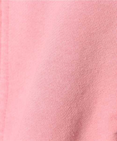 PLST(プラステ)の「Men バックプリントジップアップパーカ(パーカー・メンズ・ホワイト/コバルトブルー/ライトイエロー/サーモンピンク・LARGE/SMALL/MEDIUM)」の11枚目の写真