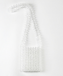 Casselini | クリアカラービーズバッグ(ショルダーバッグ)