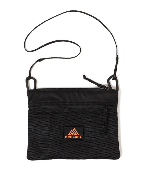 GREGORY（グレゴリー）の「GREGORY × CHARI&CO × BEAMS / 別注 サコッシュ（ショルダーバッグ・メンズ・ブラック/ネイビー/イエロー・ONE SIZE）」の2枚目の写真