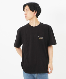 英字プリント半袖Tシャツ/カットソー