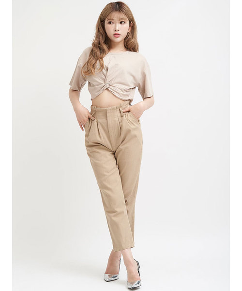 Darich（ダーリッチ）の「カラーカシュクールTシャツ（Tシャツ/カットソー・レディース・ベージュ/イエロー/ミント・FREE）」の10枚目の写真
