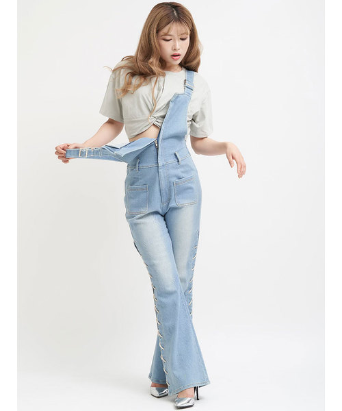 Darich（ダーリッチ）の「カラーカシュクールTシャツ（Tシャツ/カットソー・レディース・ベージュ/イエロー/ミント・FREE）」の13枚目の写真