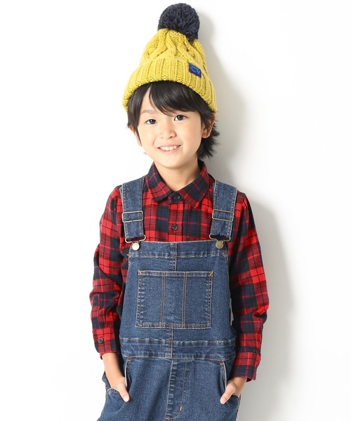 devirock(デビロック)の「ネルチェックシャツ(シャツ/ブラウス)」|レッド系その他