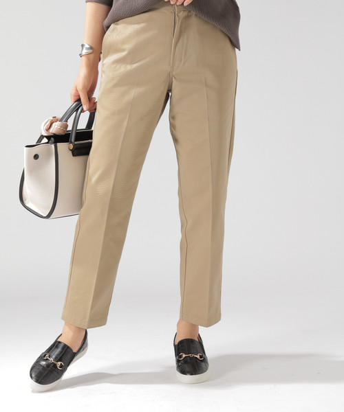 BAYFLOW(ベイフロー)の「【Dickies(ディッキーズ)】BAYFLOW別注テーパードパンツ(その他パンツ・レディース・ベージュ/カーキ・MEDIUM/SMALL)」の2枚目の写真