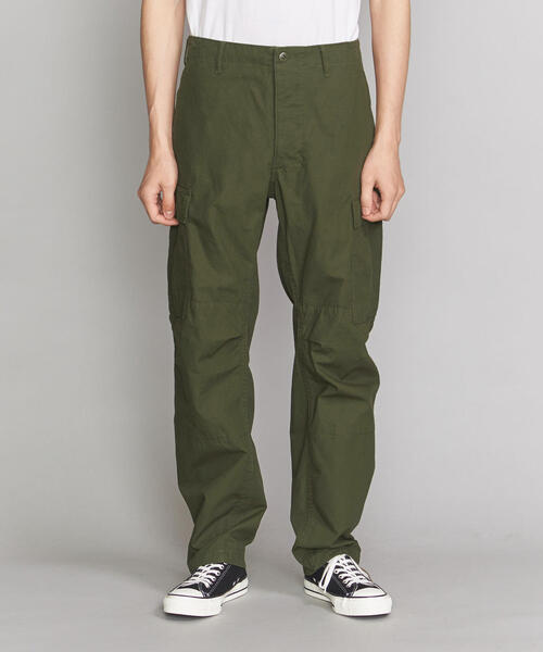 BEAUTY&YOUTH UNITED ARROWS(ビューティーアンドユースユナイテッドアローズ)の「BY リップストップ 6P カーゴパンツ(その他パンツ・メンズ・ブラック/オリーブ・SMALL/LARGE/X-LARGE/MEDIUM)」の3枚目の写真