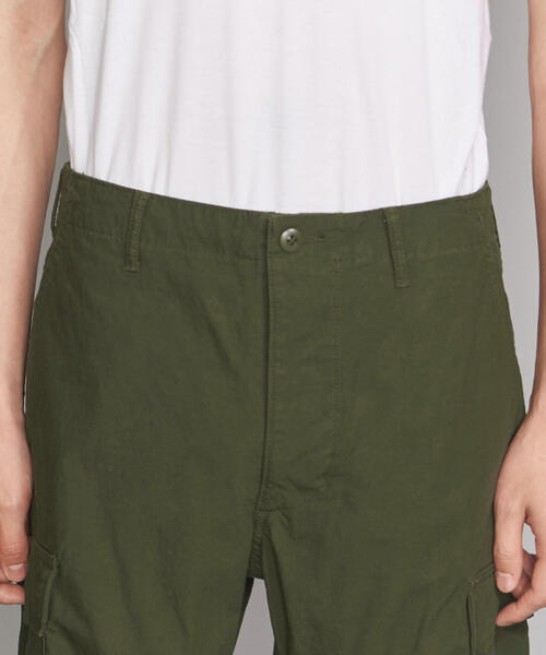 BEAUTY&YOUTH UNITED ARROWS(ビューティーアンドユースユナイテッドアローズ)の「BY リップストップ 6P カーゴパンツ(その他パンツ・メンズ・ブラック/オリーブ・SMALL/LARGE/X-LARGE/MEDIUM)」の6枚目の写真