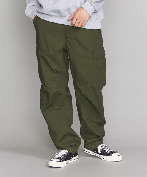 BEAUTY&YOUTH UNITED ARROWS(ビューティーアンドユースユナイテッドアローズ)の「BY リップストップ 6P カーゴパンツ(その他パンツ・メンズ・ブラック/オリーブ・SMALL/LARGE/X-LARGE/MEDIUM)」の14枚目の写真