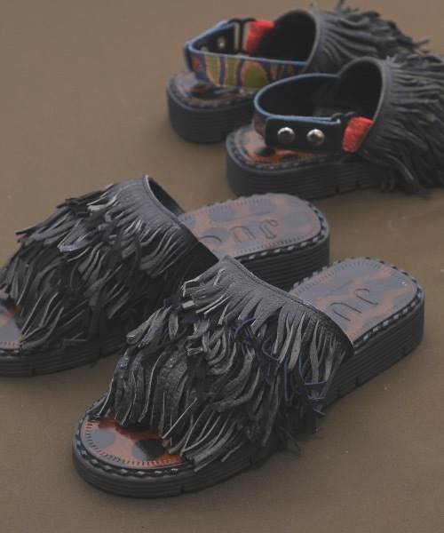 JUCO.（ジュコ）の「くせっ毛サンダル -Mens- ＜JUCO. STANDARD SHOES＞（サンダル・メンズ・ブラック・25.5cm/26.5cm）」の11枚目の写真