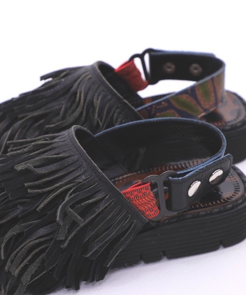 JUCO.（ジュコ）の「くせっ毛サンダル -Mens- ＜JUCO. STANDARD SHOES＞（サンダル・メンズ・ブラック・25.5cm/26.5cm）」の10枚目の写真