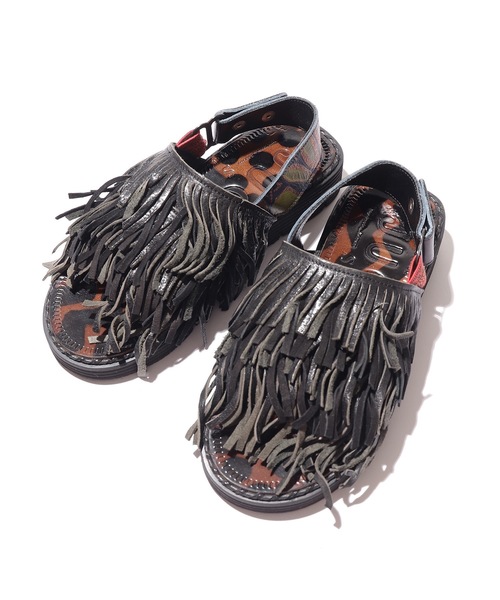 JUCO.（ジュコ）の「くせっ毛サンダル -Mens- ＜JUCO. STANDARD SHOES＞（サンダル・メンズ・ブラック・25.5cm/26.5cm）」の8枚目の写真