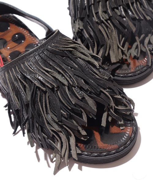 JUCO.（ジュコ）の「くせっ毛サンダル -Mens- ＜JUCO. STANDARD SHOES＞（サンダル・メンズ・ブラック・25.5cm/26.5cm）」の6枚目の写真