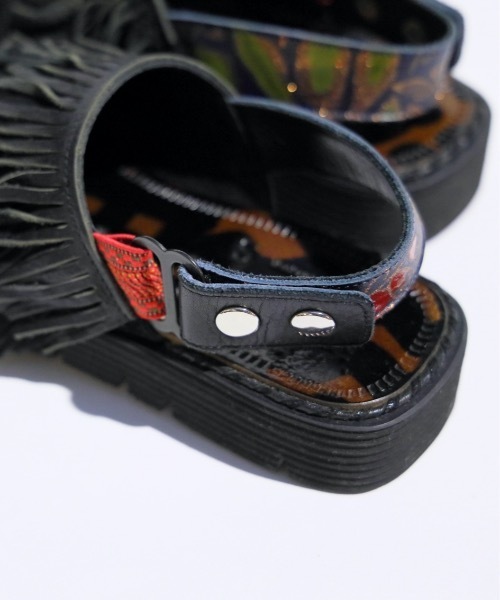 JUCO.（ジュコ）の「くせっ毛サンダル -Mens- ＜JUCO. STANDARD SHOES＞（サンダル・メンズ・ブラック・25.5cm/26.5cm）」の17枚目の写真