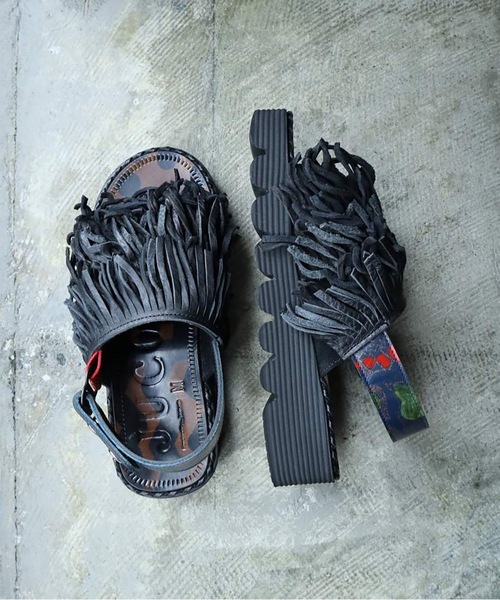 JUCO.（ジュコ）の「くせっ毛サンダル -Mens- ＜JUCO. STANDARD SHOES＞（サンダル・メンズ・ブラック・25.5cm/26.5cm）」の19枚目の写真