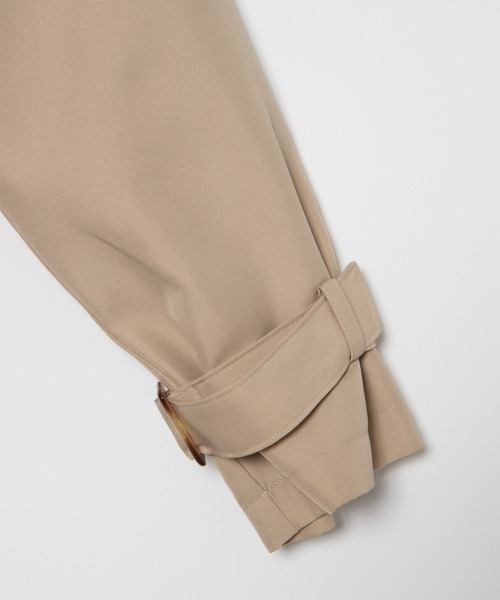 WEGO（ウィゴー）の「WEGO/【3点セット】ダブルベルトトレンチコート/スプリングコート（トレンチコート・レディース・ベージュ・FREE）」の3枚目の写真