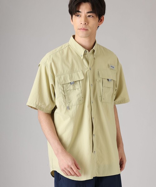 Columbia(コロンビア)の「UVカット Columbia/バハマ II ショートスリーブシャツ/コロンビア(シャツ/ブラウス・メンズ・オレンジ/ブラック/ホワイト/ネイビー/イエロー/アクア/ターコイズブルー/ブルー/ライム/レッド/ベージュ/イエロー系その他/ブルーグレー/カーキ/ライトグリーン/カリビアンブルー/ライトグレー/パープル/スカイブルー/グリーン系その他2/ブルー系その他/グリーン系その他/ブルー系その他2/ブラック系その他/オレンジ系その他/パープル系その他/ブルー系その他3/グリーン系その他3/レモンイエロー/ベージュ系その他/ホワイト系その他/グレー/ワインレッド/ブルー系その他4/ブルー系その他5/ダークパープル/ライトカーキ/オレンジ系その他2・L/M/S/XXL/XL/XS)」の13枚目の写真