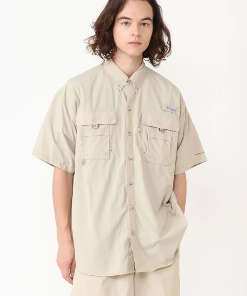 Columbia(コロンビア)の「Columbia/バハマ II ショートスリーブシャツ/コロンビア/UVカット/ベンチレーション/半袖シャツ(シャツ/ブラウス・メンズ・オレンジ/ブラック/ホワイト/ネイビー/イエロー/アクア/ターコイズブルー/ブルー/ライム/レッド/ベージュ/イエロー系その他/ブルーグレー/カーキ/ライトグリーン/カリビアンブルー/ライトグレー/パープル/スカイブルー/グリーン系その他2/ブルー系その他/グリーン系その他/ブルー系その他2/ブラック系その他/オレンジ系その他/パープル系その他/ブルー系その他3/グリーン系その他3/レモンイエロー/ベージュ系その他/ホワイト系その他/グレー・L/M/S/XXL/XL/XS)」の8枚目の写真