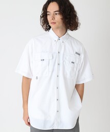 Columbia | Columbia／バハマ II ショートスリーブシャツ／コロンビア／UVカット／ベンチレーション／半袖シャツ(シャツ/ブラウス)