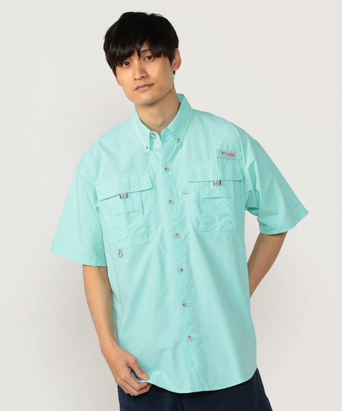 Columbia(コロンビア)の「Columbia/バハマ II ショートスリーブシャツ/コロンビア/UVカット/ベンチレーション/半袖シャツ(シャツ/ブラウス・メンズ・オレンジ/ブラック/ホワイト/ネイビー/イエロー/アクア/ターコイズブルー/ブルー/ライム/レッド/ベージュ/イエロー系その他/ブルーグレー/カーキ/ライトグリーン/カリビアンブルー/ライトグレー/パープル/スカイブルー/グリーン系その他2/ブルー系その他/グリーン系その他/ブルー系その他2/ブラック系その他/オレンジ系その他/パープル系その他/ブルー系その他3/グリーン系その他3/レモンイエロー/ベージュ系その他/ホワイト系その他/グレー・L/M/S/XXL/XL/XS)」の18枚目の写真