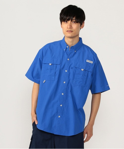 Columbia(コロンビア)の「Columbia/バハマ II ショートスリーブシャツ/コロンビア/UVカット/ベンチレーション/半袖シャツ(シャツ/ブラウス・メンズ・オレンジ/ブラック/ホワイト/ネイビー/イエロー/アクア/ターコイズブルー/ブルー/ライム/レッド/ベージュ/イエロー系その他/ブルーグレー/カーキ/ライトグリーン/カリビアンブルー/ライトグレー/パープル/スカイブルー/グリーン系その他2/ブルー系その他/グリーン系その他/ブルー系その他2/ブラック系その他/オレンジ系その他/パープル系その他/ブルー系その他3/グリーン系その他3/レモンイエロー/ベージュ系その他/ホワイト系その他/グレー・L/M/S/XXL/XL/XS)」の19枚目の写真