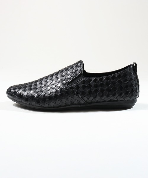 【美品】FRH STUDIO Co. エナメルイントレチャートスリッポン 41 美品】FRH STUDIO Co. エナメルイントレチャートスリッポン 41