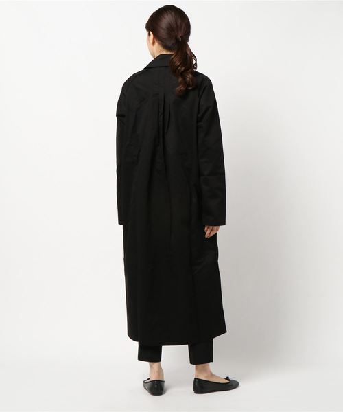 SPIRALGIRL(スパイラルガール)の「オーバーチェスターコート(チェスターコート・レディース・ブラック/ベージュ・FREE)」の7枚目の写真