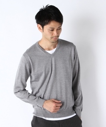 EDIFICE | ◇16GGニットVネックプルオーバー(ニット/セーター)