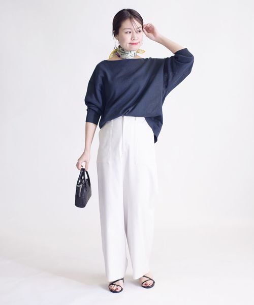 美品！SHIPSセットアップ✩︎⡱ジャケット、パンツ セール】 デニムライクポケットパンツ◇ （その他パンツ