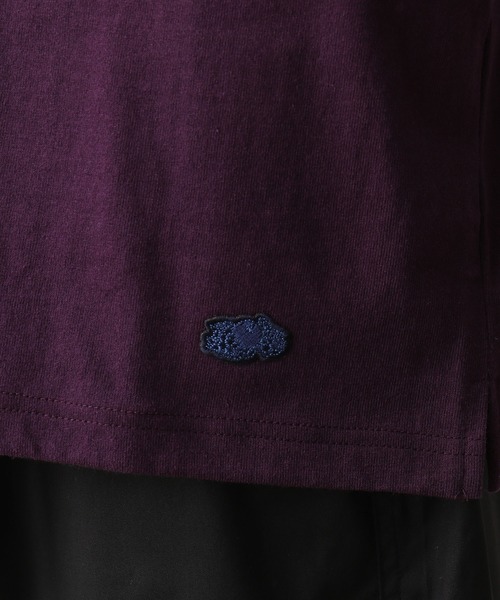 FRUIT OF THE LOOM（フルーツオブザルーム）の「FRUIT別注ミニカレッジロゴTEE（Tシャツ/カットソー・メンズ・オフホワイト/パープル/ベージュ・L/M）」の14枚目の写真