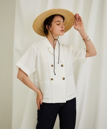 PUBLIC TOKYO | 極 MOIST LINEN JACKET/洗えてシワにならないフレンチリネンジャケット(シャツ/ブラウス)