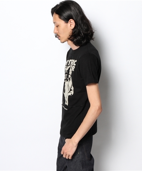 HYSTERIC GLAMOUR（ヒステリックグラマー）の「THE SOUNDS OF TODAY pt T-SH（Tシャツ/カットソー・メンズ・グリーン/ホワイト/ブラック・LARGE/MEDIUM/SMALL）」の11枚目の写真