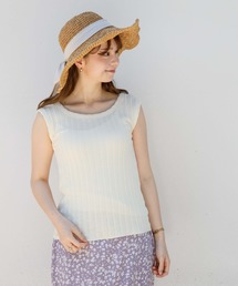 flower | デイリーリブトップ(Tシャツ/カットソー)