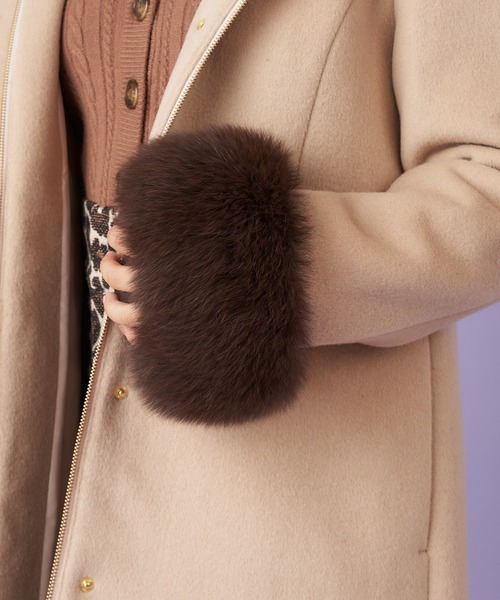 MIIA（ミーア）の「5wayFOXファーコート（ムートンコート）」 - WEAR