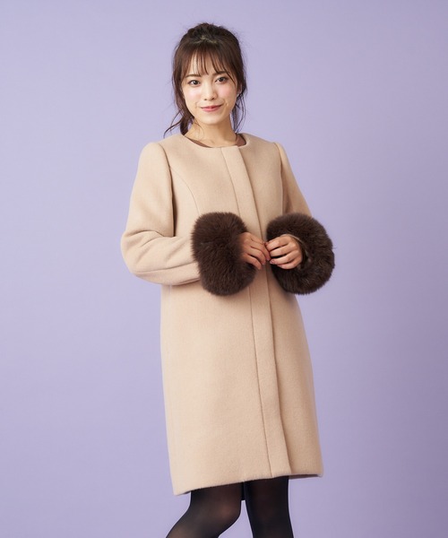 MIIA（ミーア）の「5wayFOXファーコート（ムートンコート）」 - WEAR